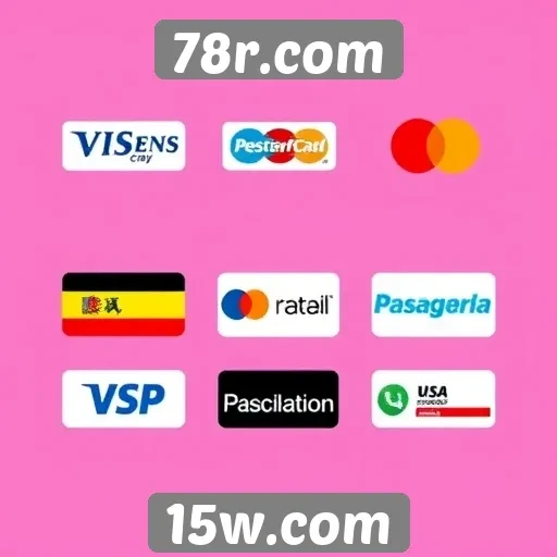 Opções de pagamento no 78r.com
