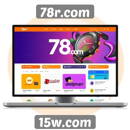 Características de usabilidade do site 78r.com